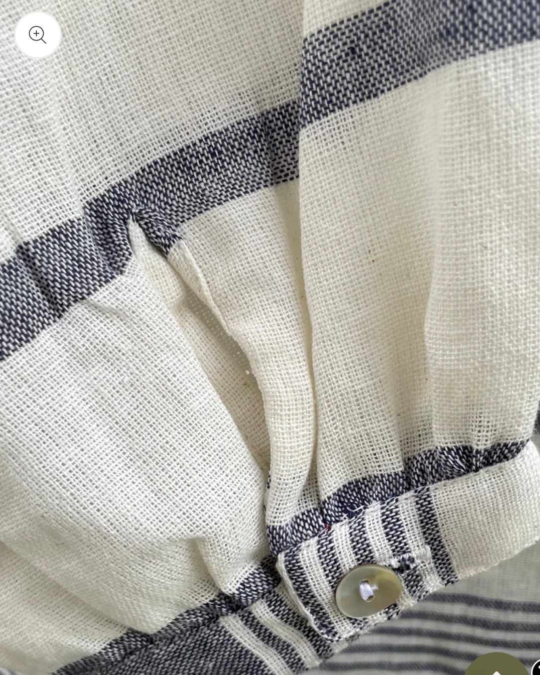 Good Boyfriend Shirt Dress – Yarn Dye Stripe ￼