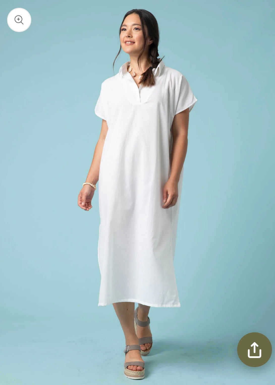 And for good - Scout Caftan, White