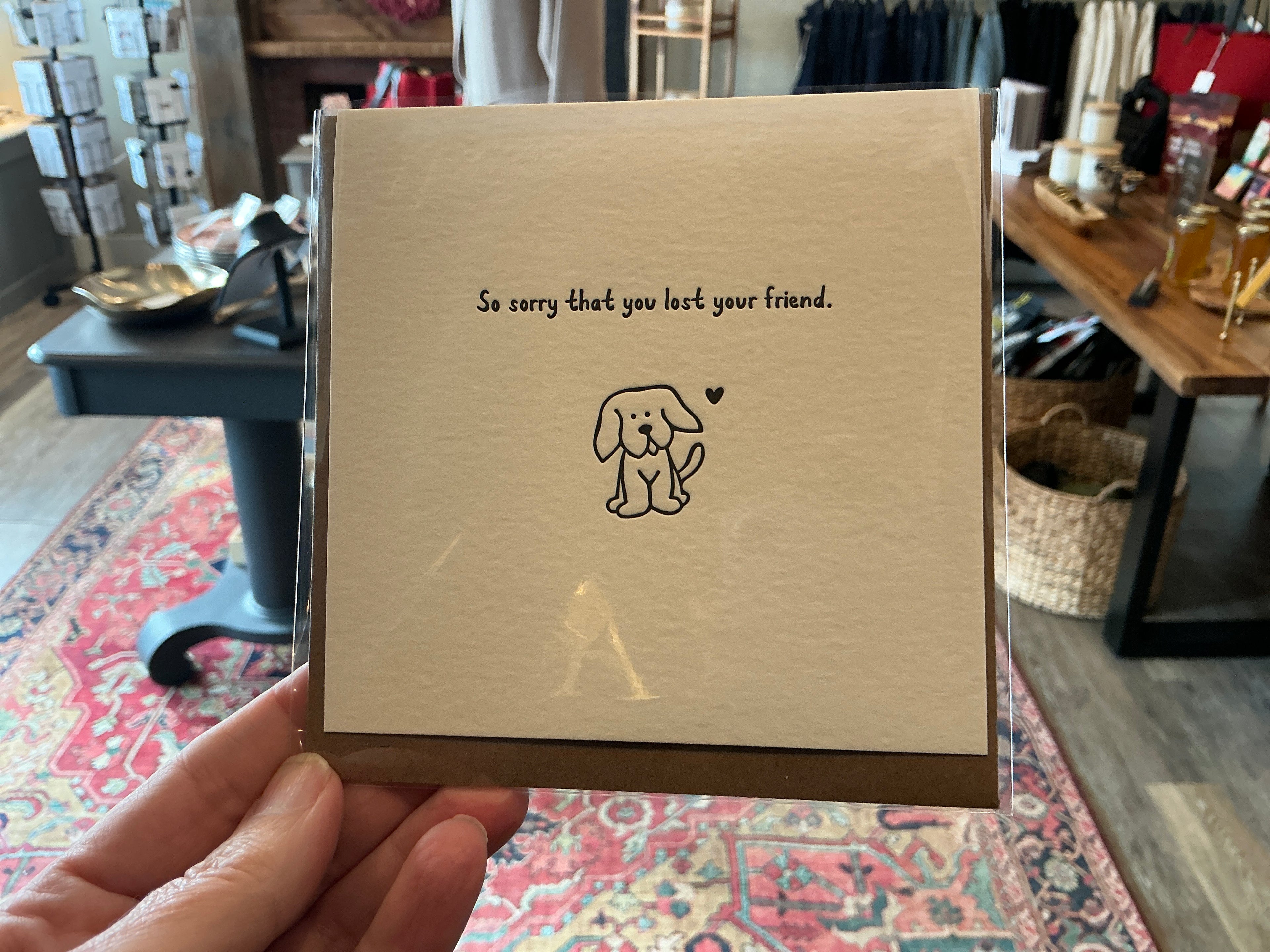 So sorry that you lost your friend