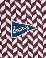 The Diamond Plated Polo - Maroon