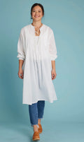 Byron Bay Caftan - White