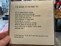 I’m around if you want to…