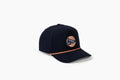 Have a Day Navy & Peach Rope Hat