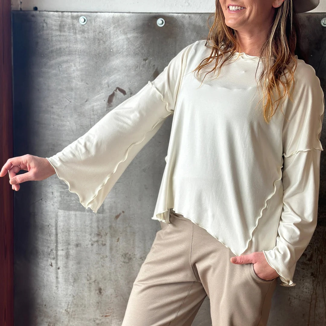 TRULY bell sleeve top