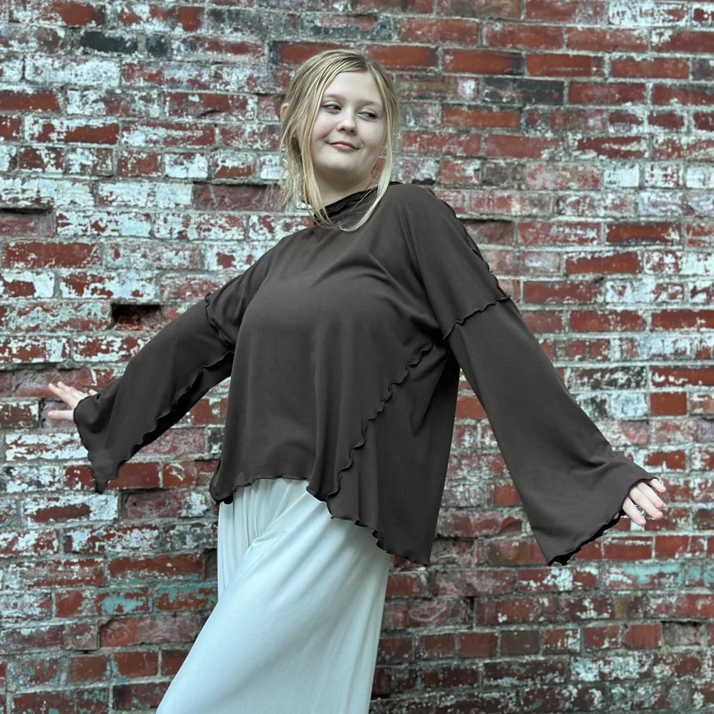 TRULY bell sleeve top
