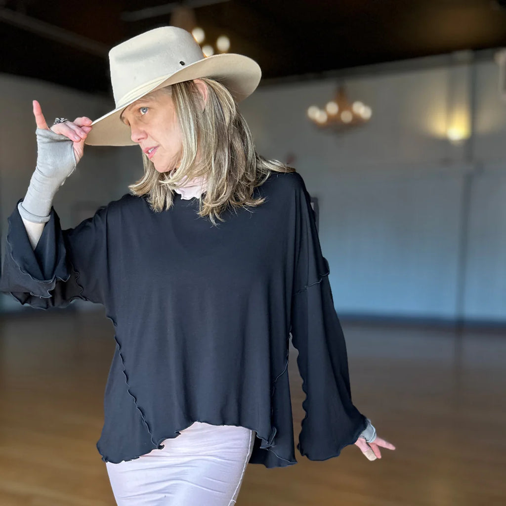 TRULY bell sleeve top
