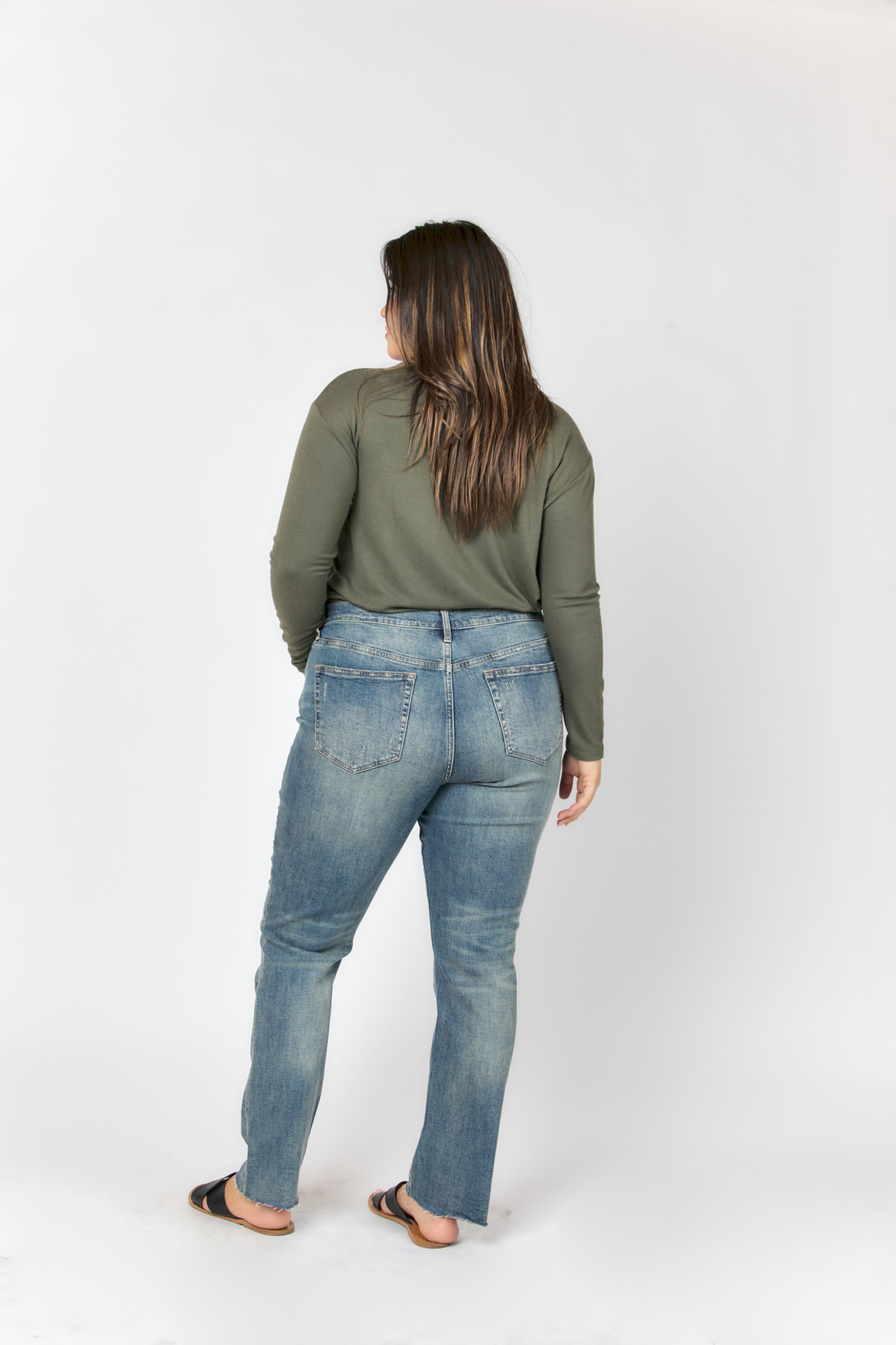 Oliver Logan Crosby Mid Rise Relaxed Taper Jean, 4 Year Vintage