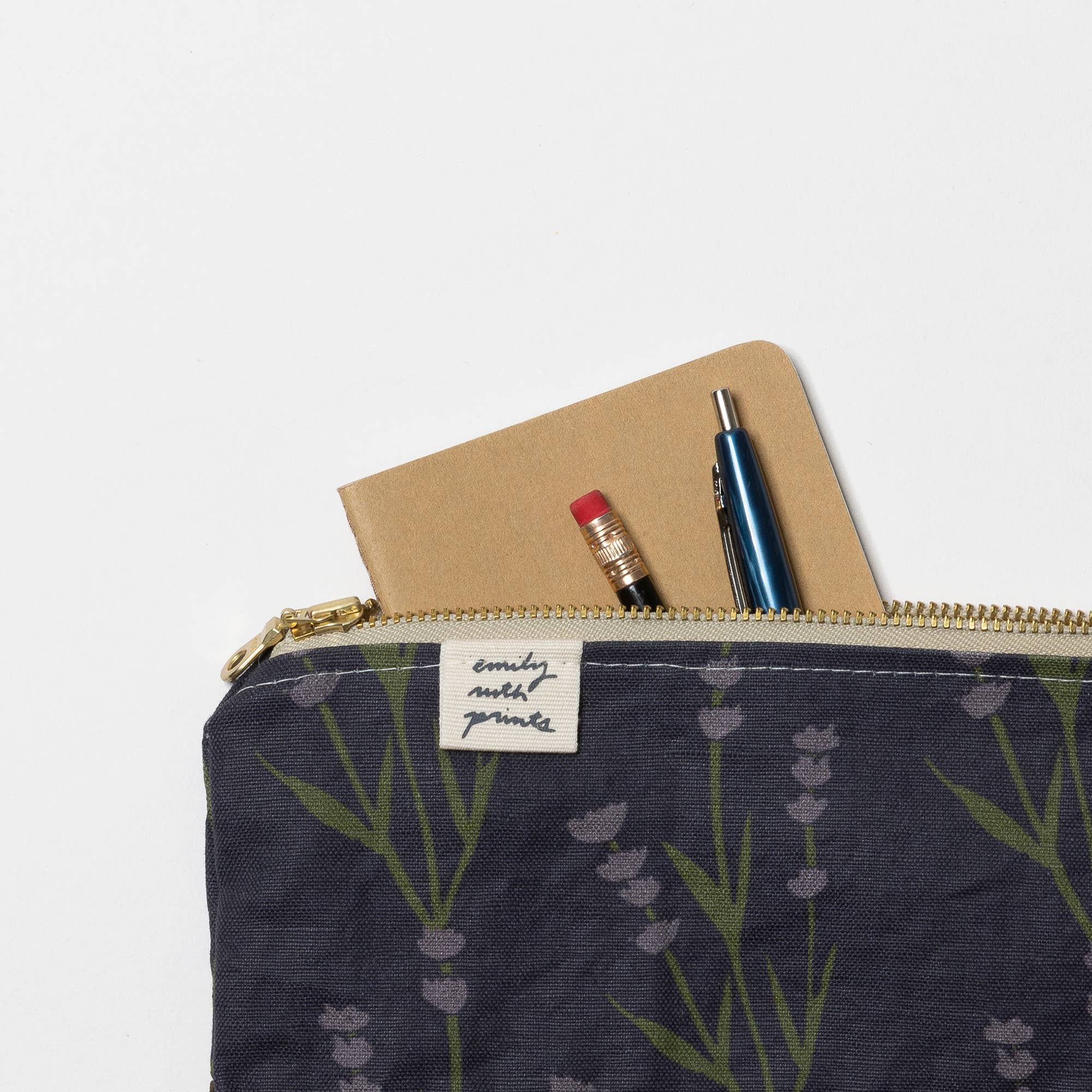 Waxed Canvas Wristlet