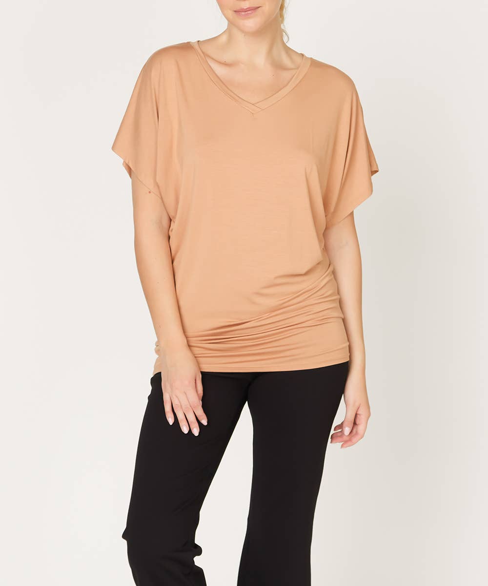 BAMBOO SK SIGNATURE V NECK TUNIC