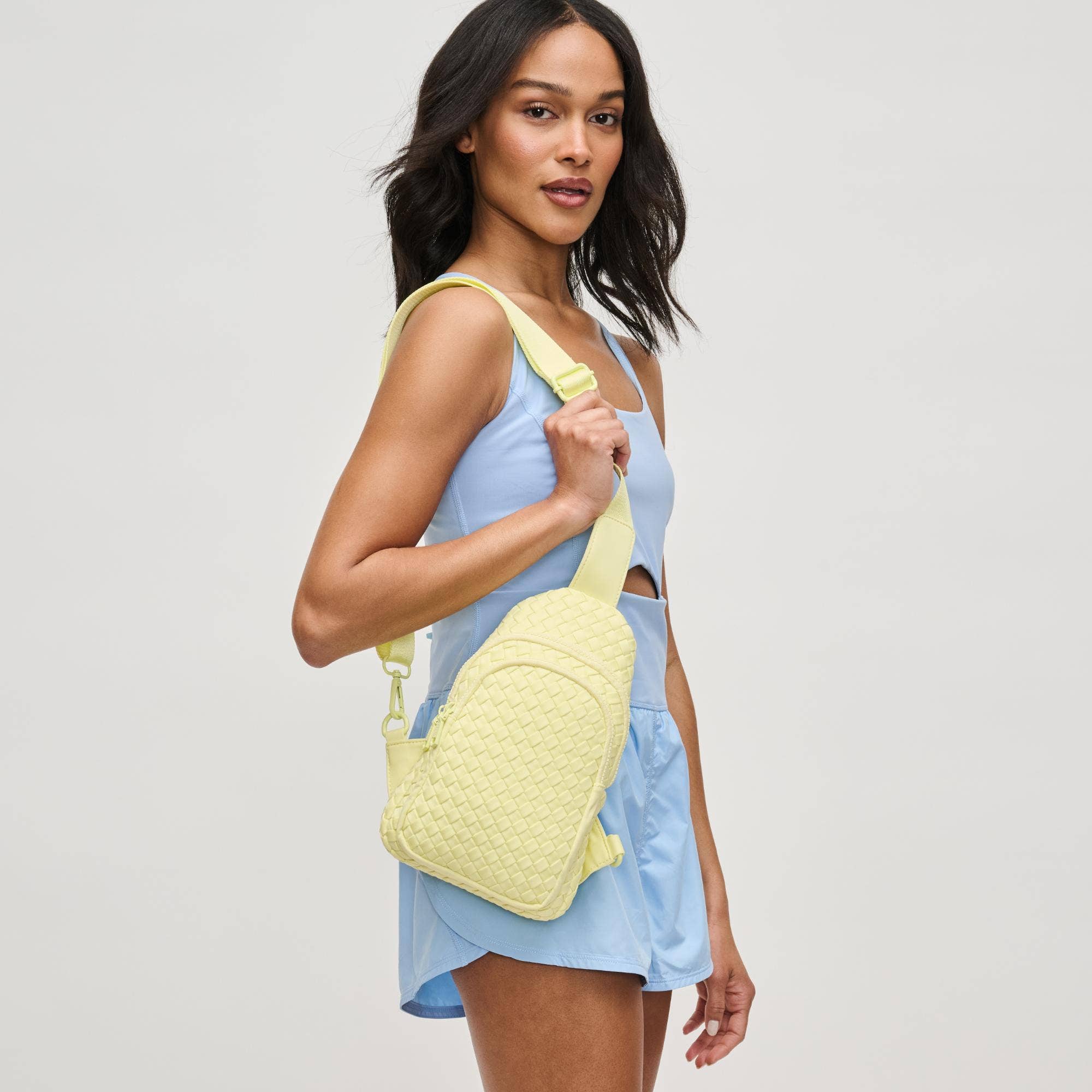 Beyond The Horizon - Woven Neoprene Sling Backpack