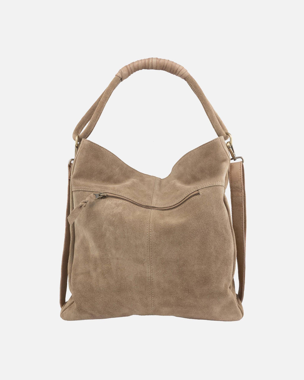 Aden | Suede Leather Tote Bag