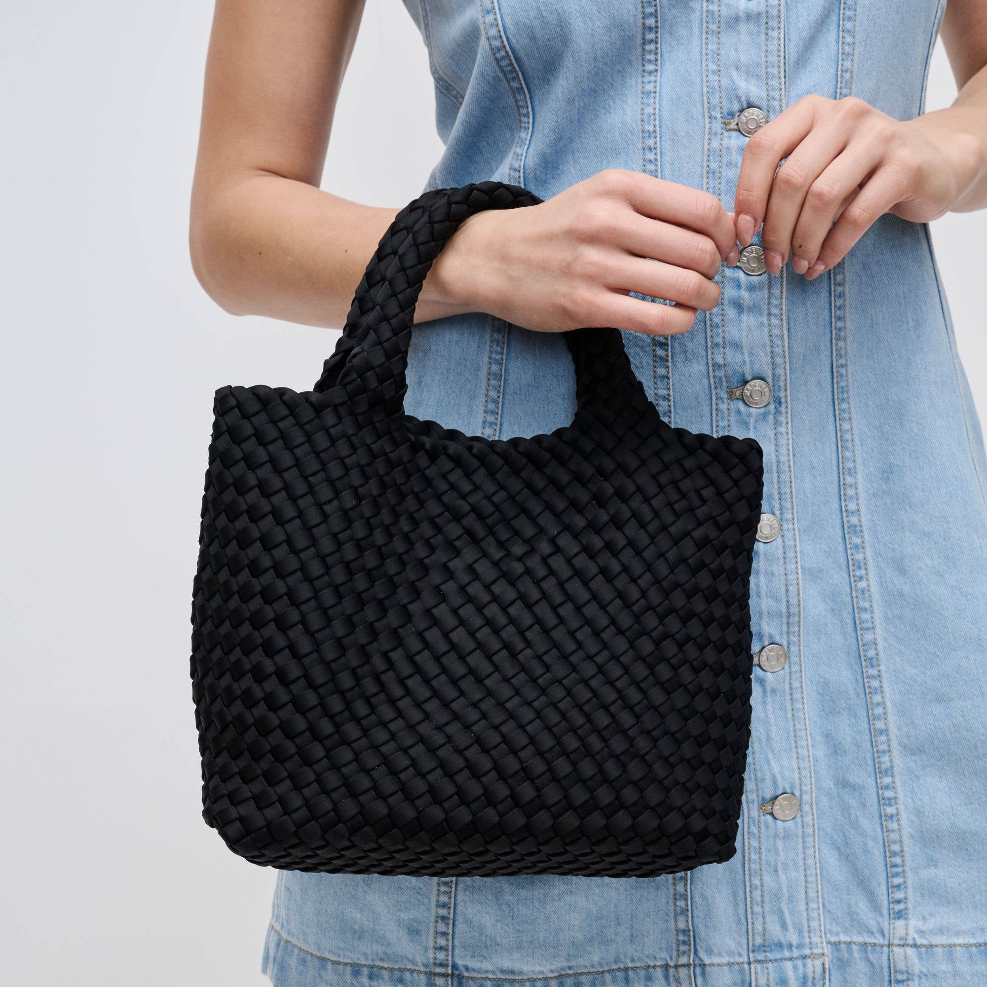Sky's The Limit Small Woven Neoprene Crossbody