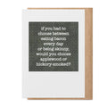 Eat Bacon - Greeting Card