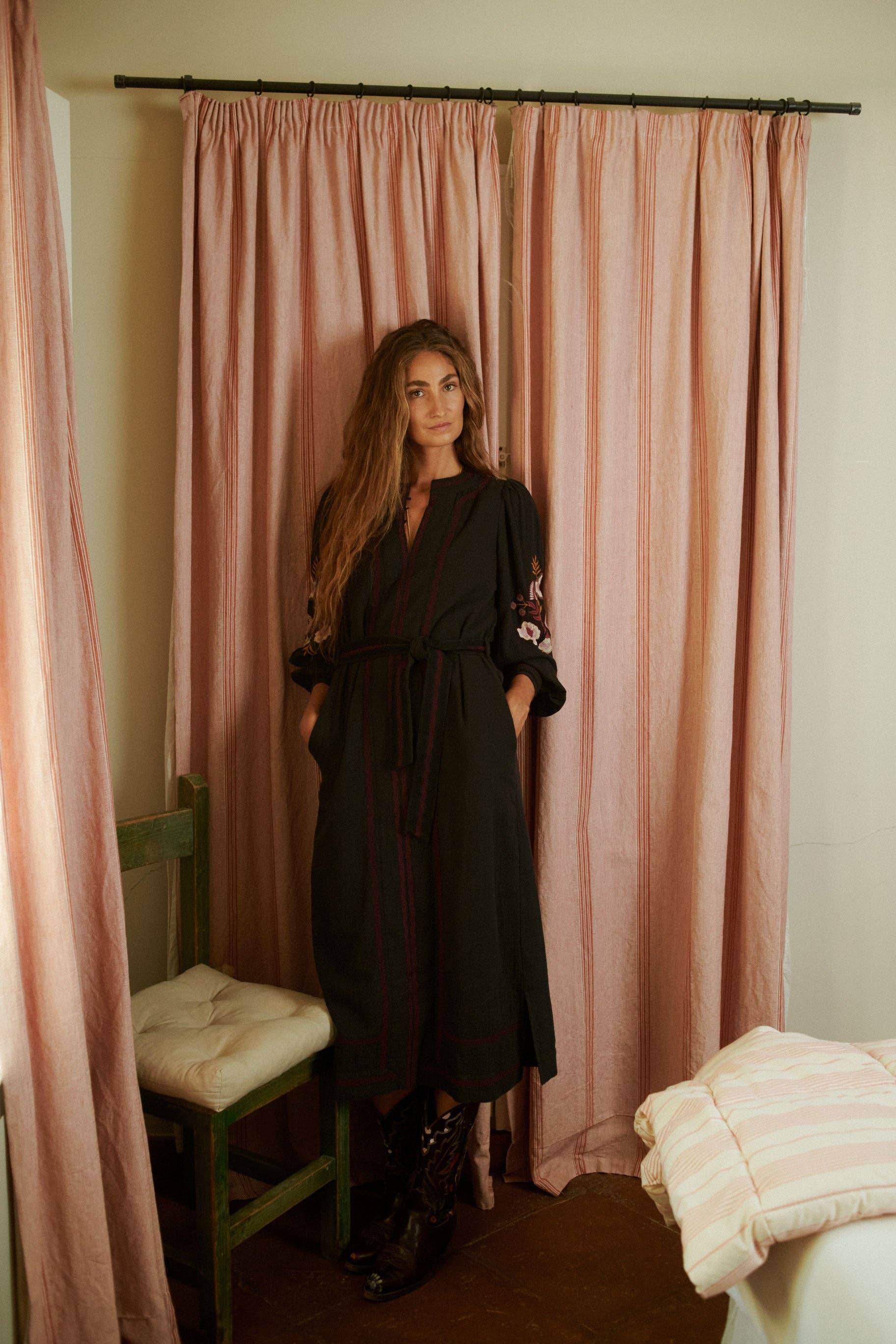 Somner Susan Dress Black