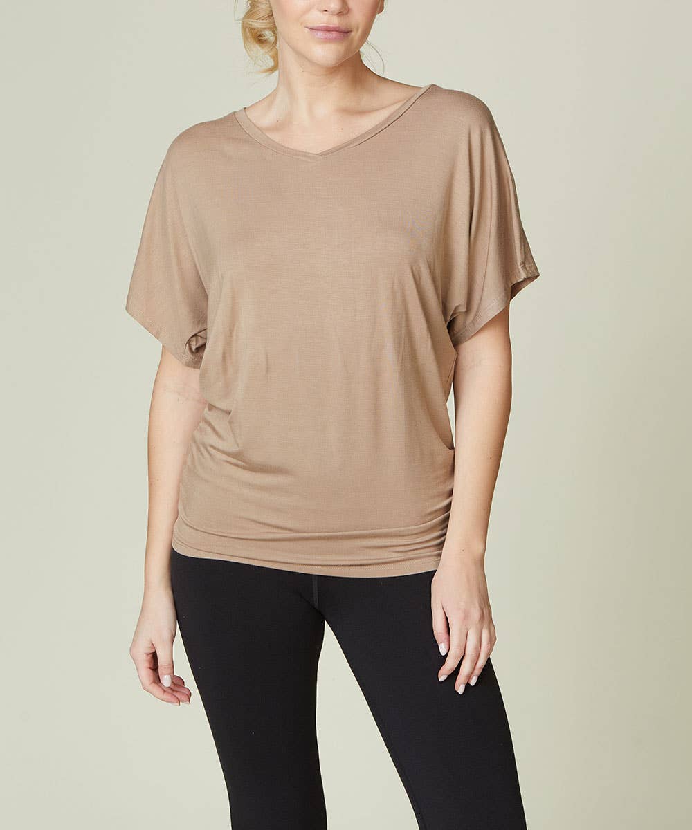 BAMBOO SK SIGNATURE V NECK TUNIC