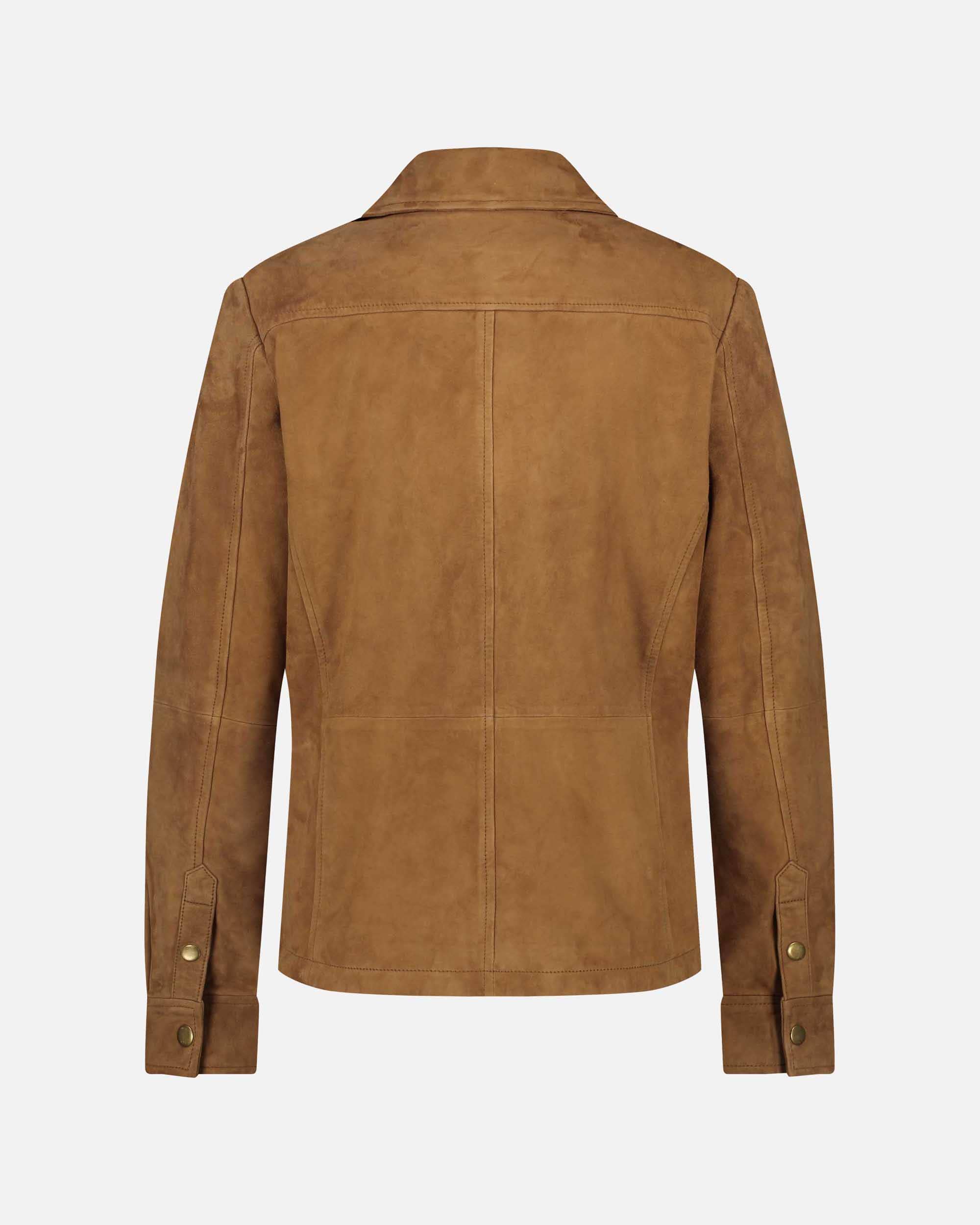 Dakota | Women's Soft Design Suede Leather Shirt Jacket