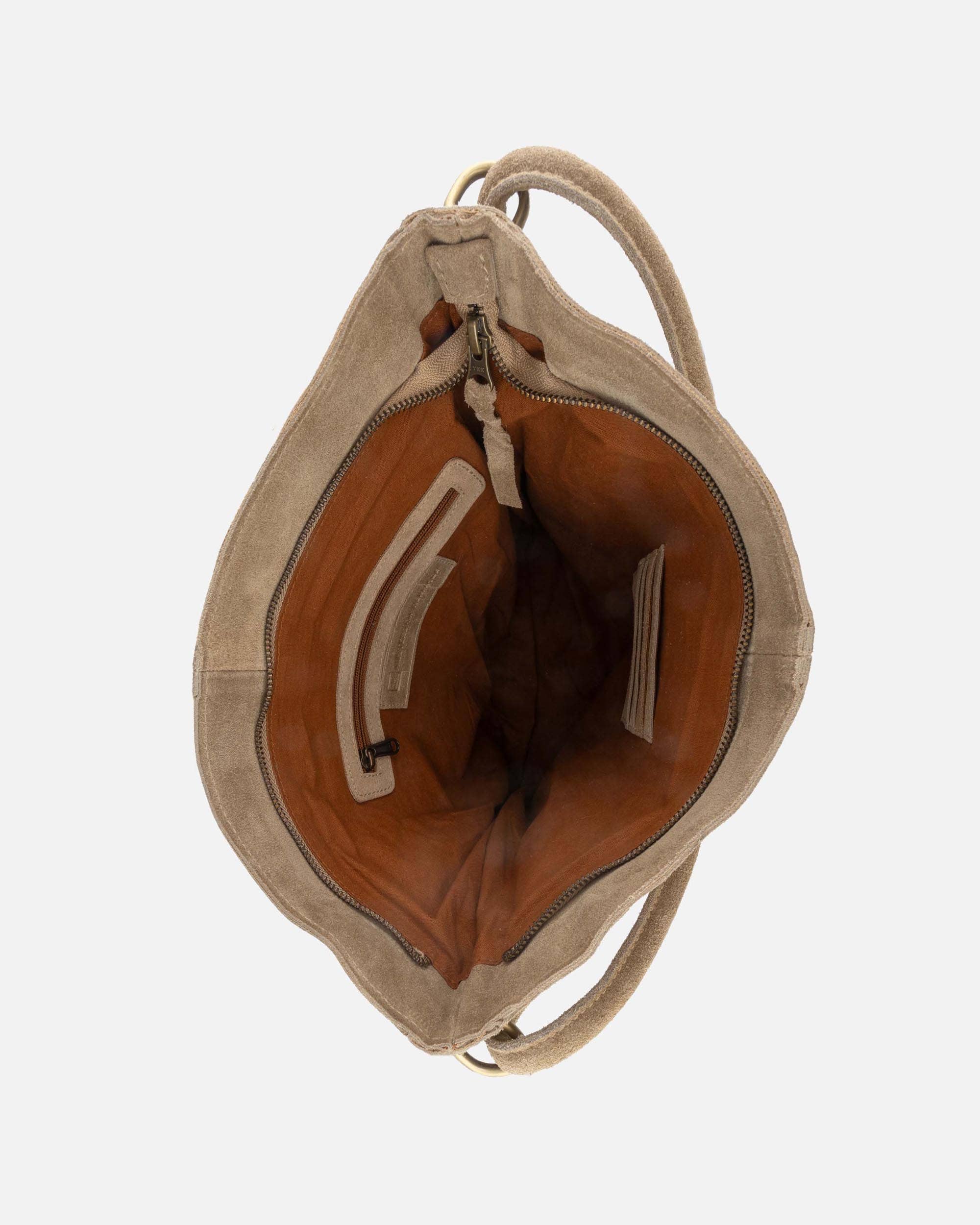 Aden | Suede Leather Tote Bag