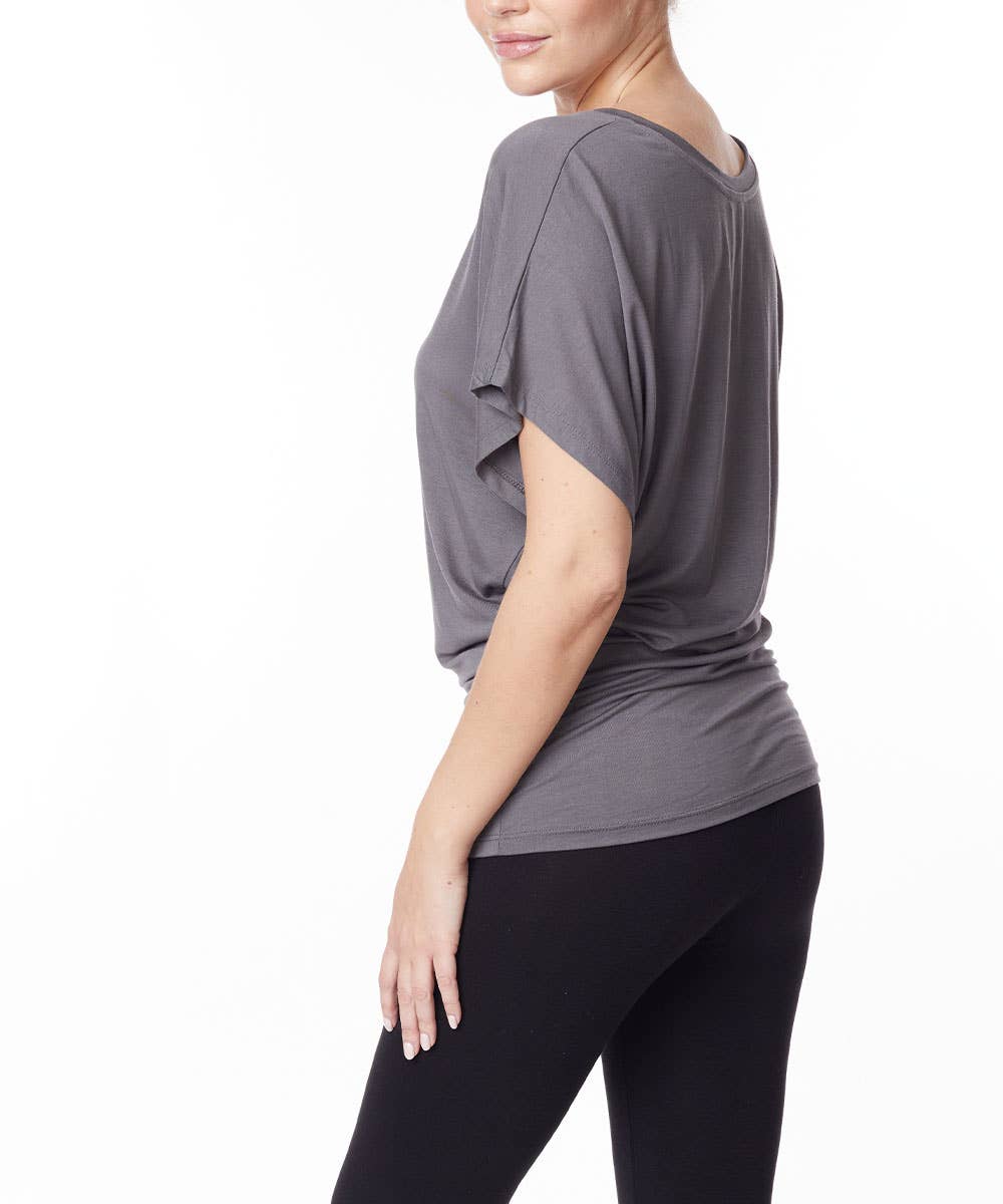 BAMBOO SK SIGNATURE V NECK TUNIC
