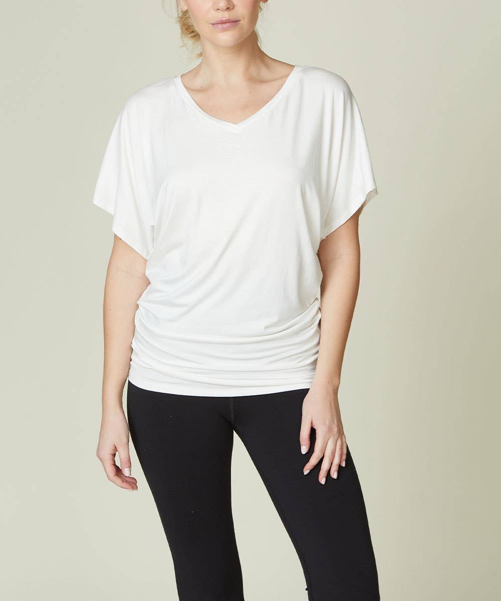 BAMBOO SK SIGNATURE V NECK TUNIC