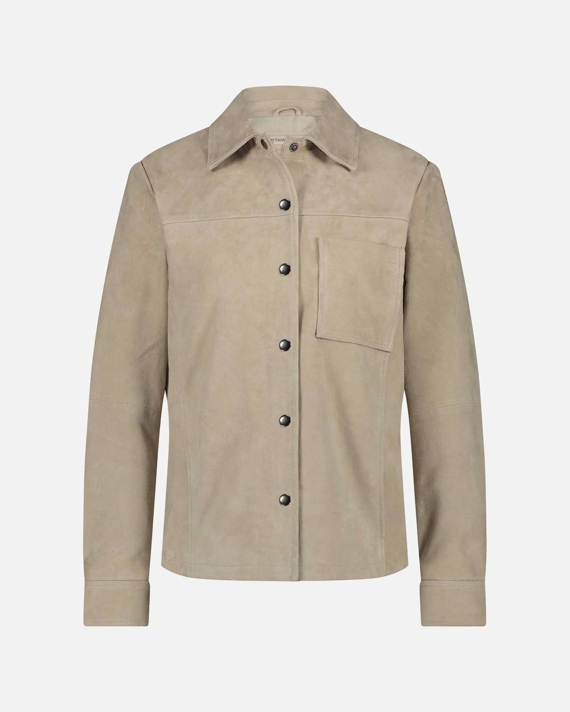 Dakota | Women's Soft Design Suede Leather Shirt Jacket