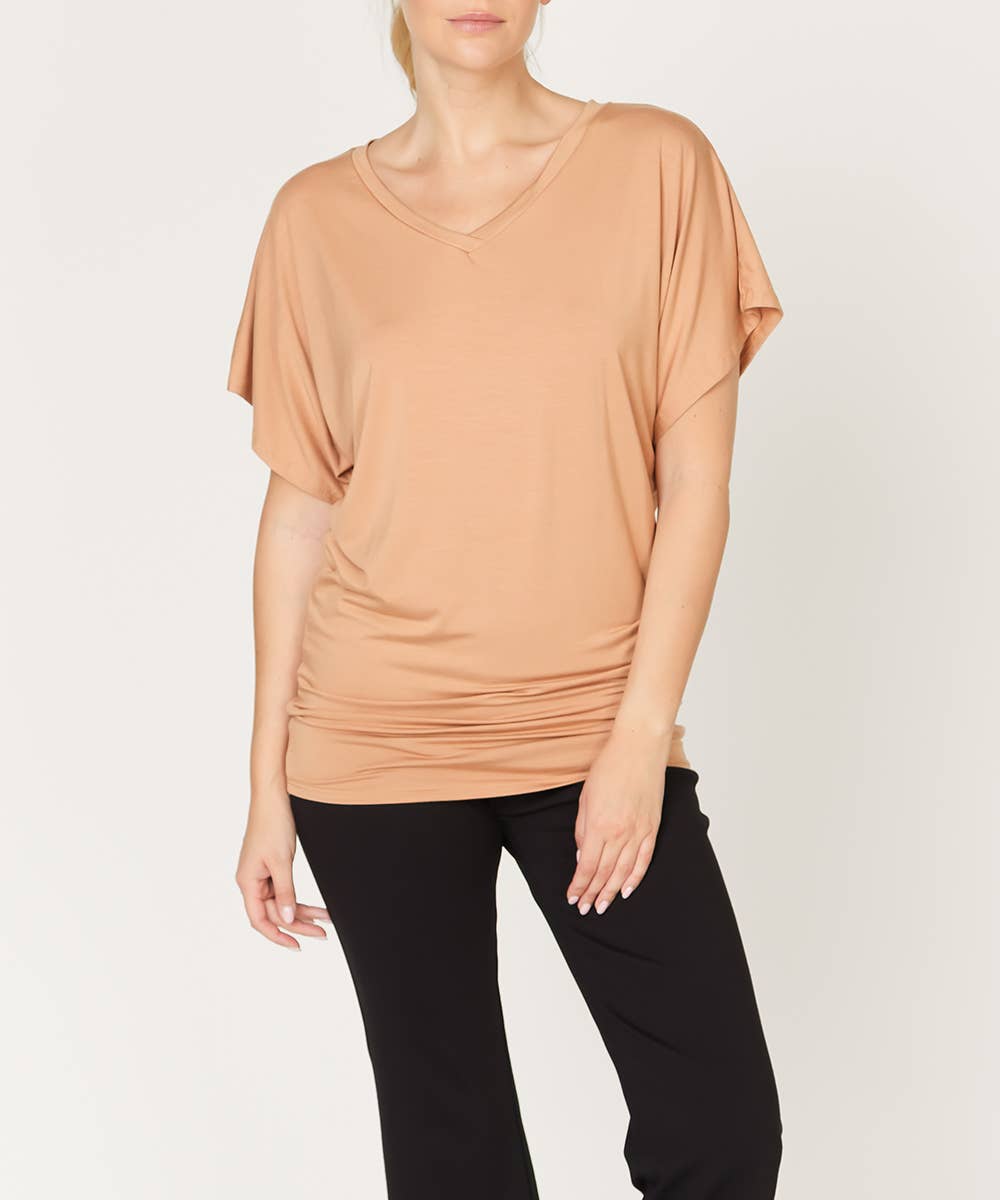 BAMBOO SK SIGNATURE V NECK TUNIC