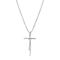 Silpada 'Organic Cross' Pendant Necklace in Sterli
